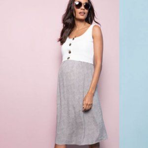 Double Layer Nursing Dress